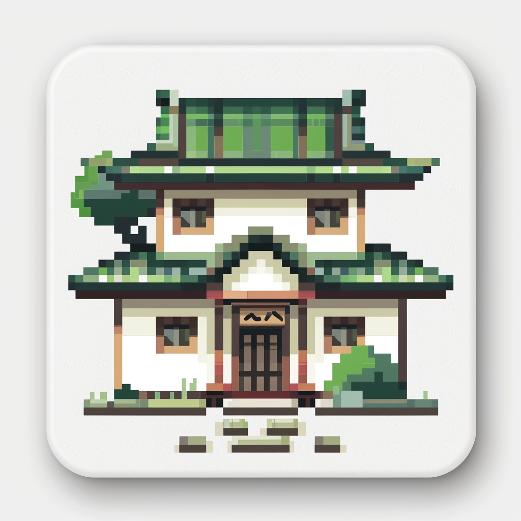 HappyHomeJapan logo - house icon in rounded square container representing Japanese real estate