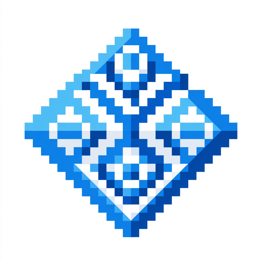 TruthExchange logo - geometric diamond crystal representing truth verification